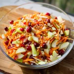 Refreshing Apple Cranberry Carrot Salad