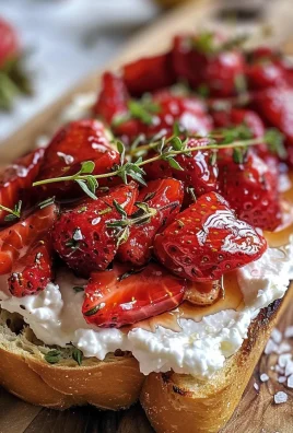 Roasted Strawberry Whipped Ricotta Toast Recipe