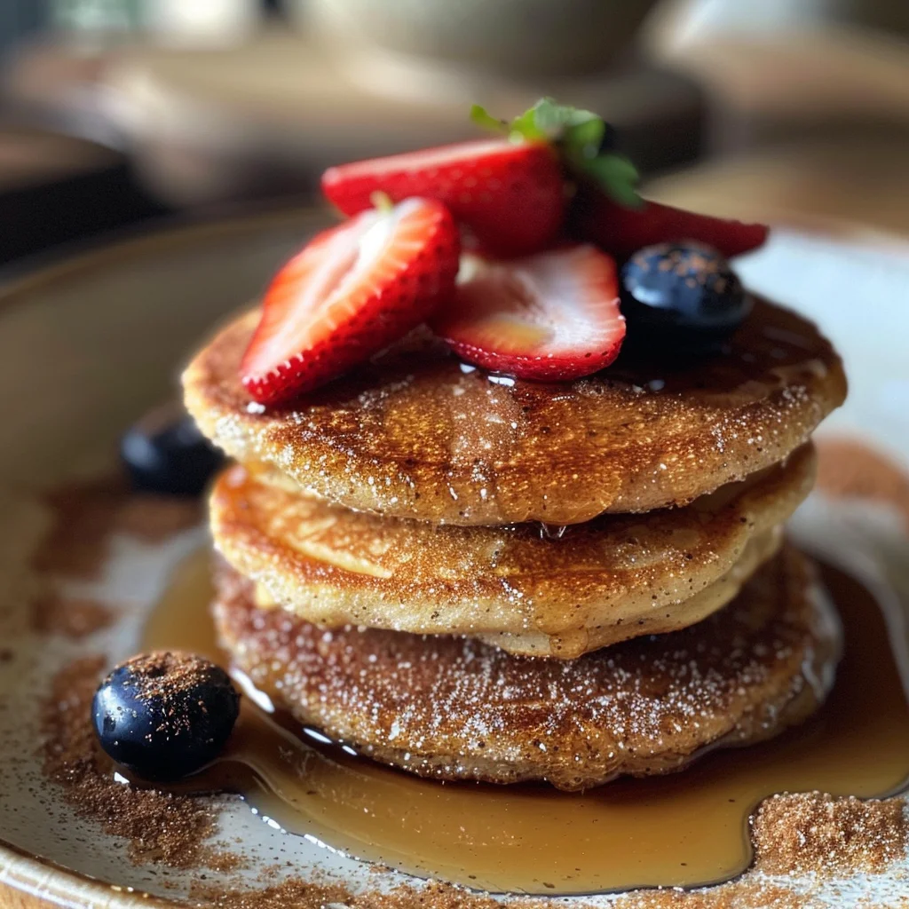 Spanish Churro-Inspired Pancakes: A Breakfast Delight!