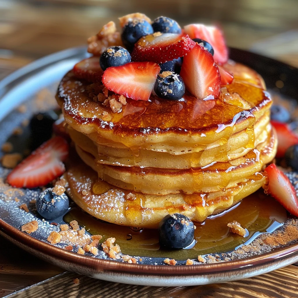 Spanish Churro-Inspired Pancakes: A Breakfast Delight! image 2