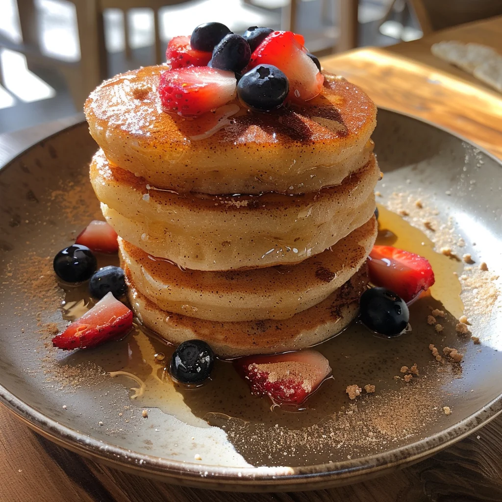 Spanish Churro-Inspired Pancakes: A Breakfast Delight! image 4