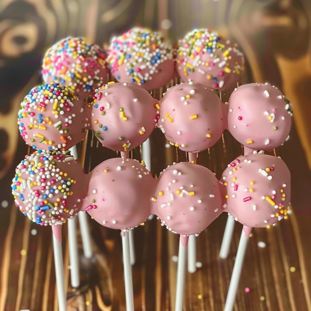 Starbucks Copycat Birthday Cake Pops