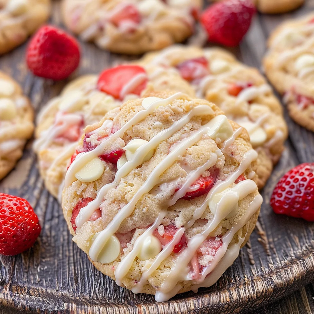 Strawberry Shortcake Cookies