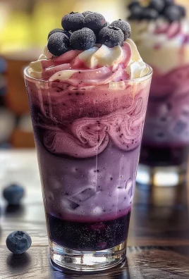 Sugar Free Blueberry Italian Cream Soda