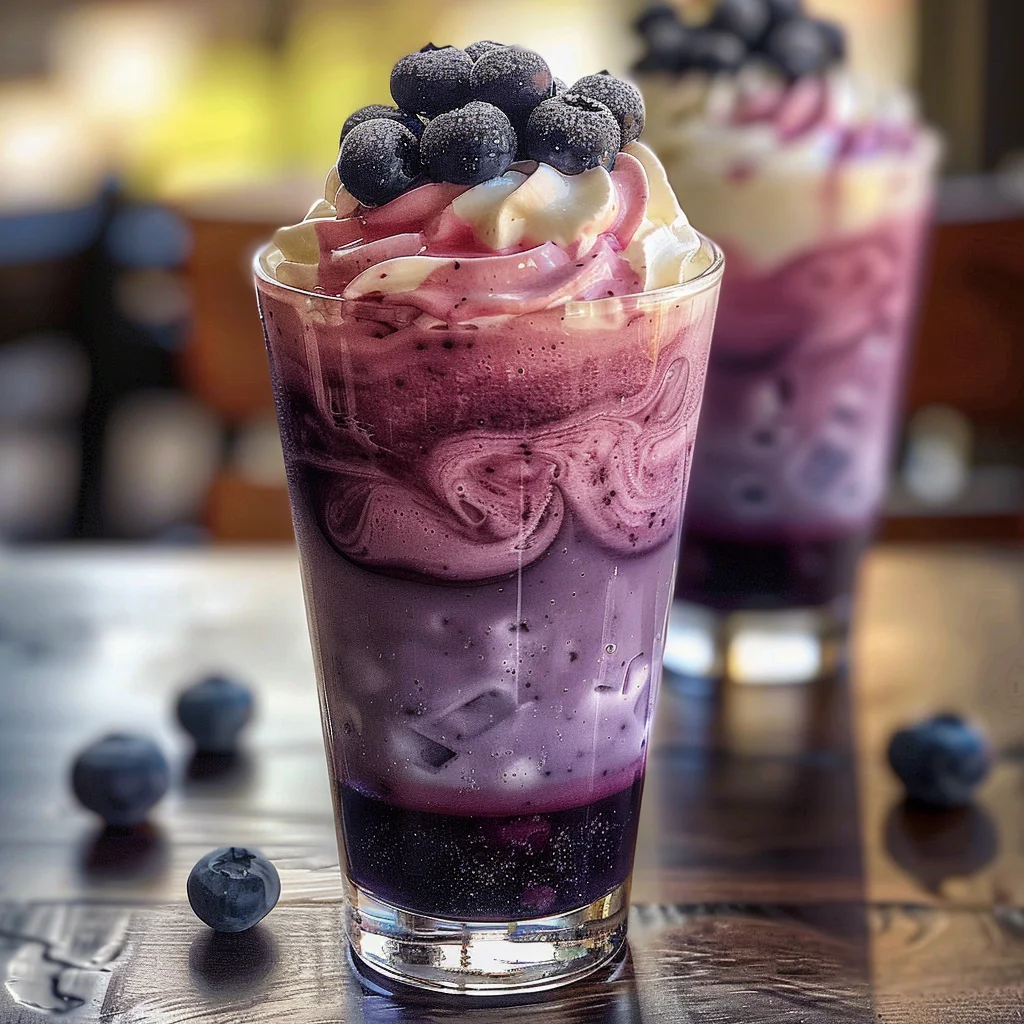 Sugar Free Blueberry Italian Cream Soda