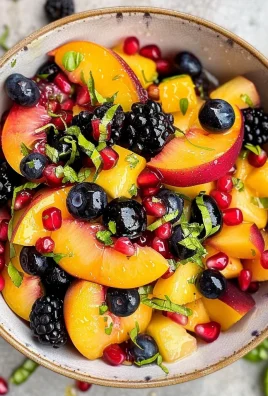 Summer Peach Fruit Salad