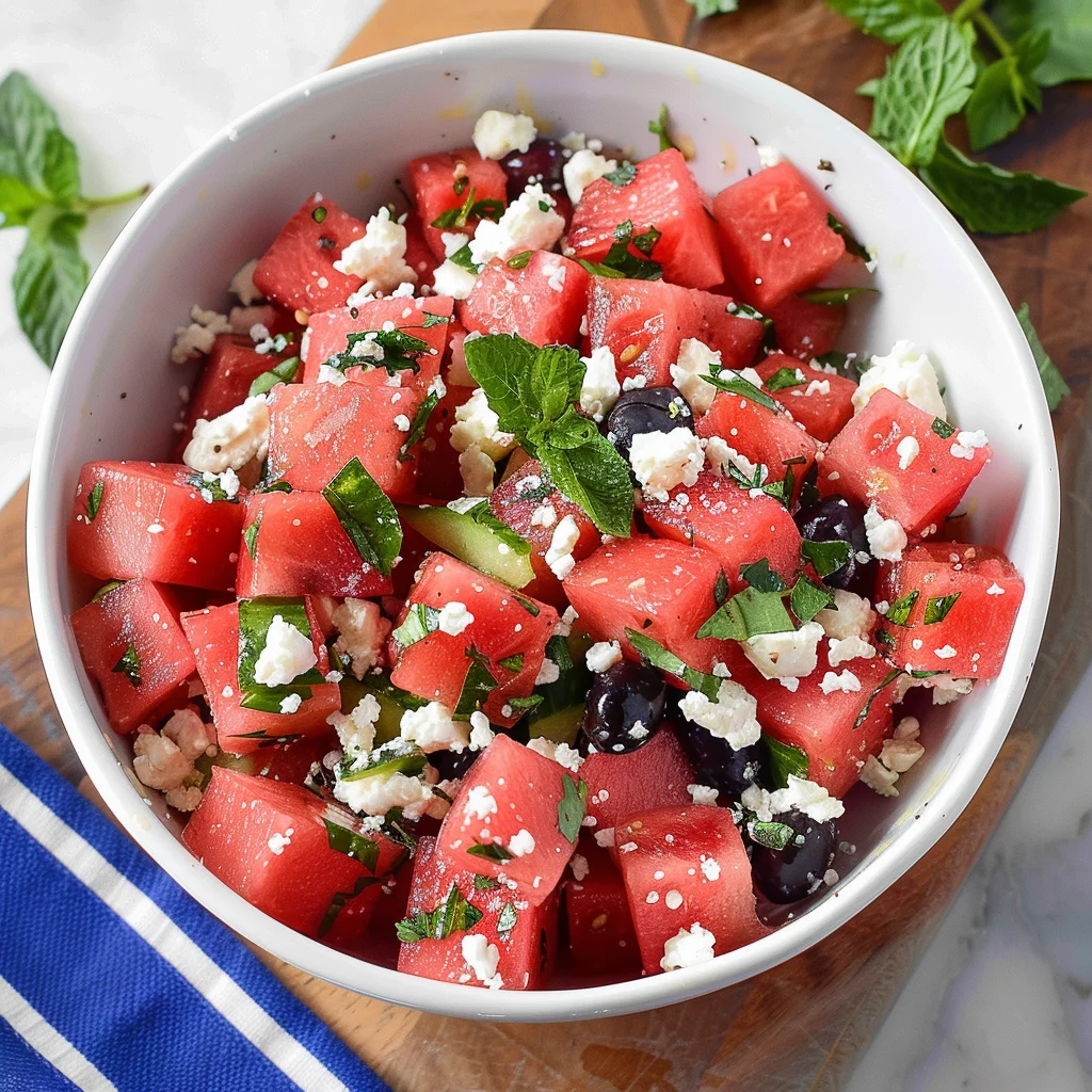 Watermelon Feta Salad