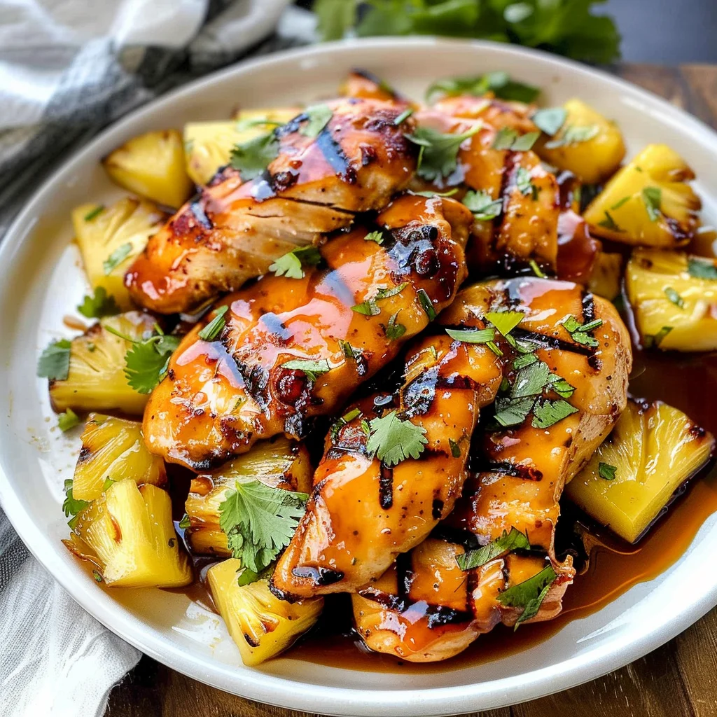 brown sugar pineapple chicken