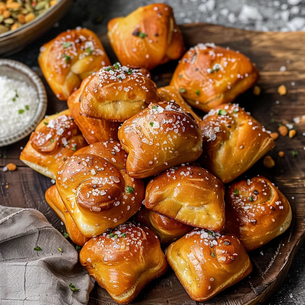 10 Minute Fluffy Air Fryer Pretzel Bites