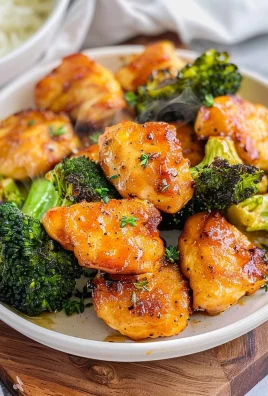 Air Fryer Chicken Bites and Broccoli