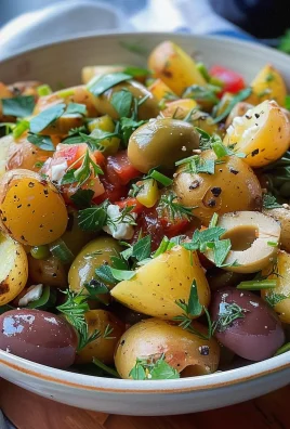 Amazing Mediterranean Potato Salad: 2 Flavors to Adore