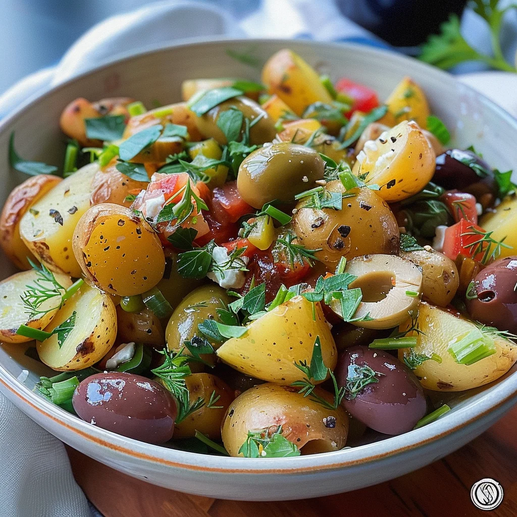 Amazing Mediterranean Potato Salad: 2 Flavors to Adore