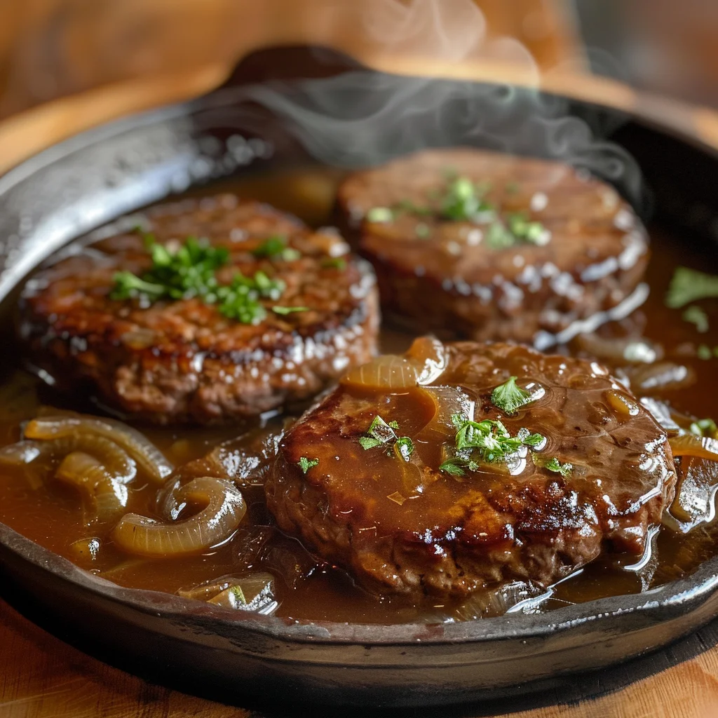 Amish Hamburger Steak Bake