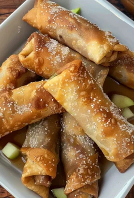 Apple Pie Egg Rolls