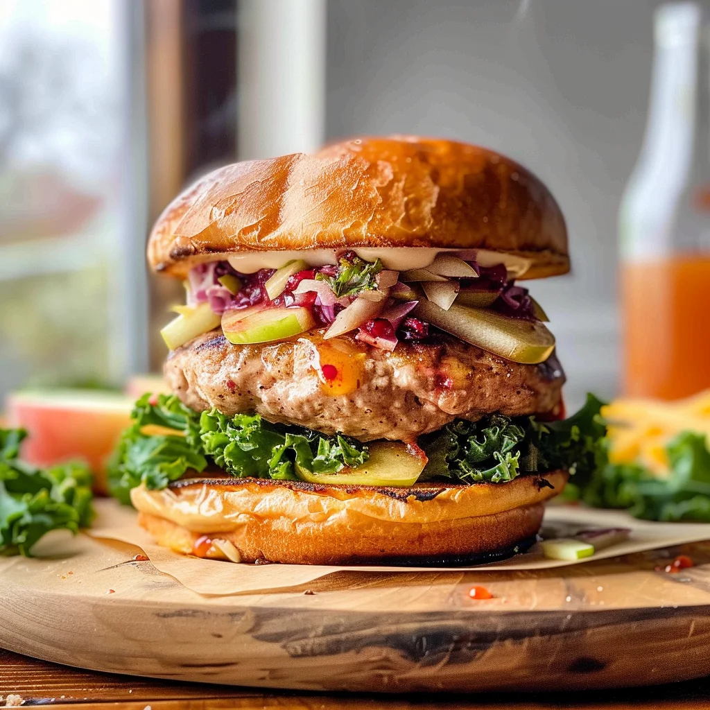 Apple Turkey Burgers