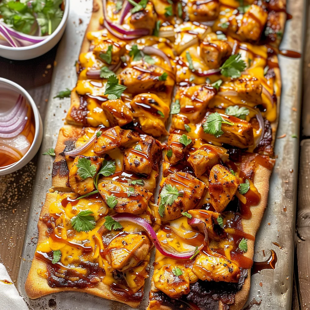 BBQ Chicken Flatbread