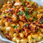 BBQ Chicken Mac and Cheese