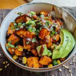 BBQ Chicken Sweet Potato Bowl