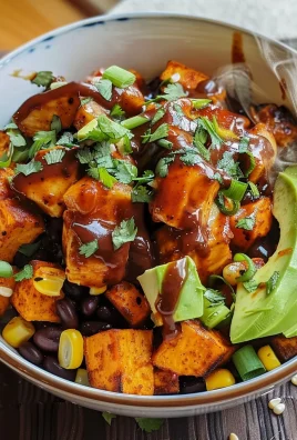 BBQ Chicken Sweet Potato Bowl