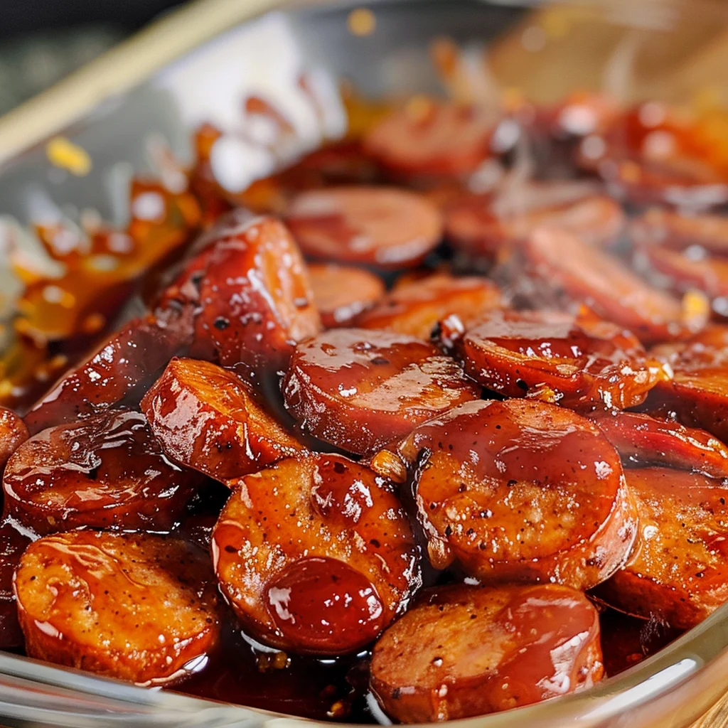 BBQ Sausage Bites