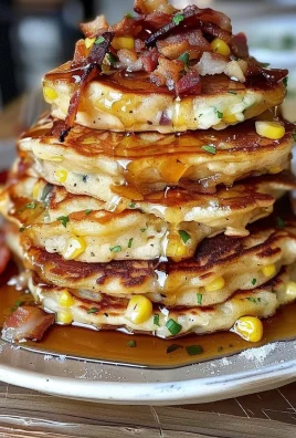 Bacon and Corn Griddle Cakes