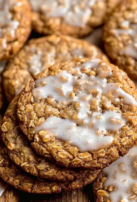 Brown Butter Iced Oatmeal Cookies Recipe