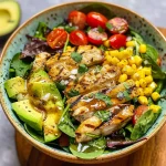 Cilantro Lime Grilled Chicken Salad