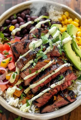 Cilantro Lime Steak Bowls