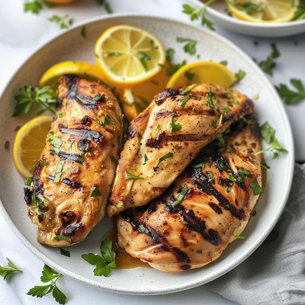 Citrus Dijon Grilled Chicken (Marinade)