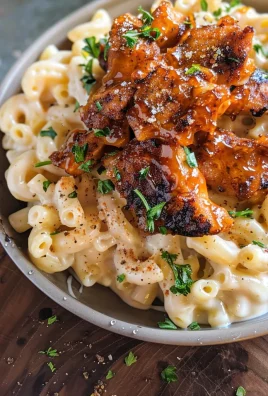 Creamy Honey Pepper Chicken Mac and Cheese Delight