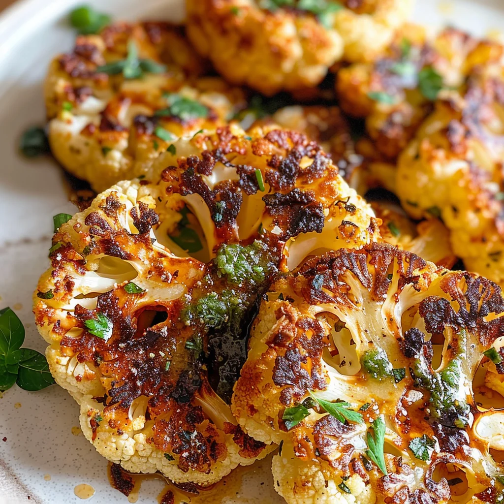 Crispy Baked Cauliflower Steaks: An Amazing Ultimate Recipe