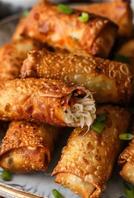 Crispy Crab Cake Egg Rolls: A Savory Seafood Snack Delight