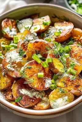 Crispy Smashed Potato Salad