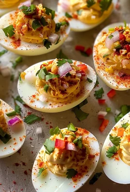 Elote Deviled Eggs: 12 Fiesta Delights