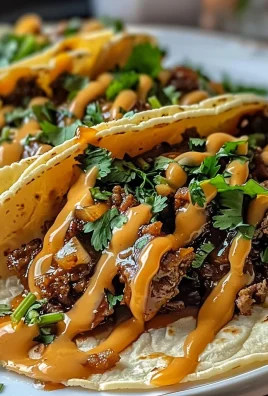 Garlic Butter Honey BBQ Tacos