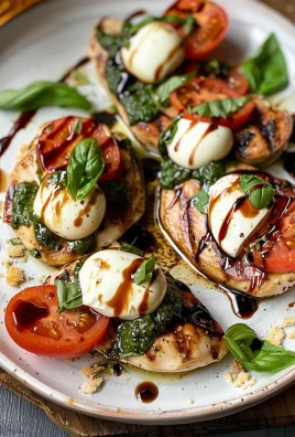 Grilled Chicken Caprese