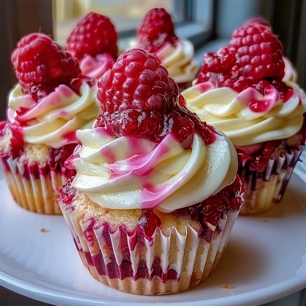 Heavenly Raspberry Cheesecake Cupcakes Recipe