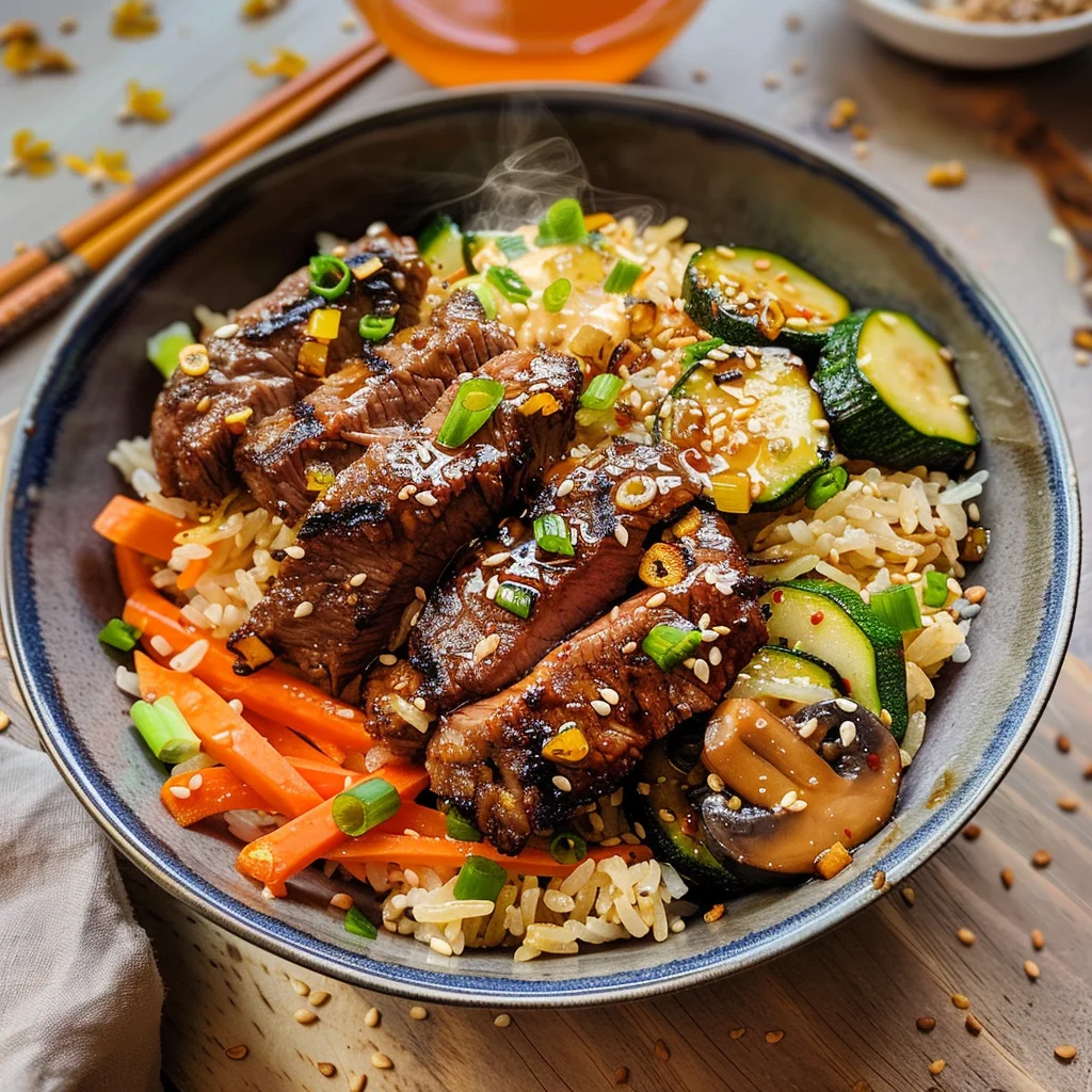 Hibachi Steak Bowls