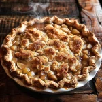 Hot Buttered Rum Apple Pie