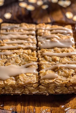 Iced Oatmeal Cookie Bars Recipe