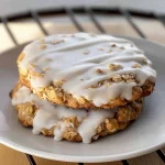 Iced oatmeal cookies - Crumbl copycat