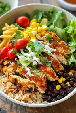 Irresistible High Protein BBQ Ranch Chicken Bowl Recipe