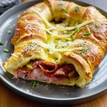 Italian Crescent Roll Sandwich Bake - Easy Party Favorite