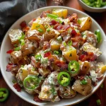 Jalapeno Popper Roasted Potato Salad