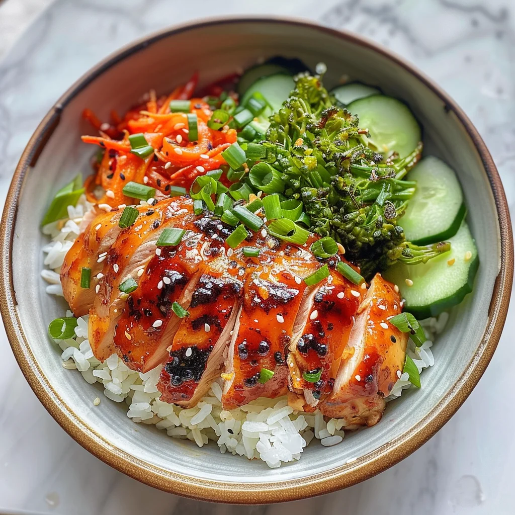 Korean BBQ Chicken Bowl
