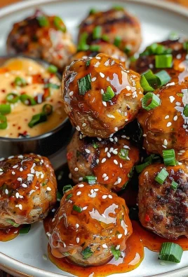 Korean BBQ Meatballs with Spicy Mayo Dip: An Incredible 7-Step Recipe