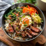 Korean BBQ Steak Rice Bowls with Spicy Cream Sauce: An Incredible Ultimate Recipe