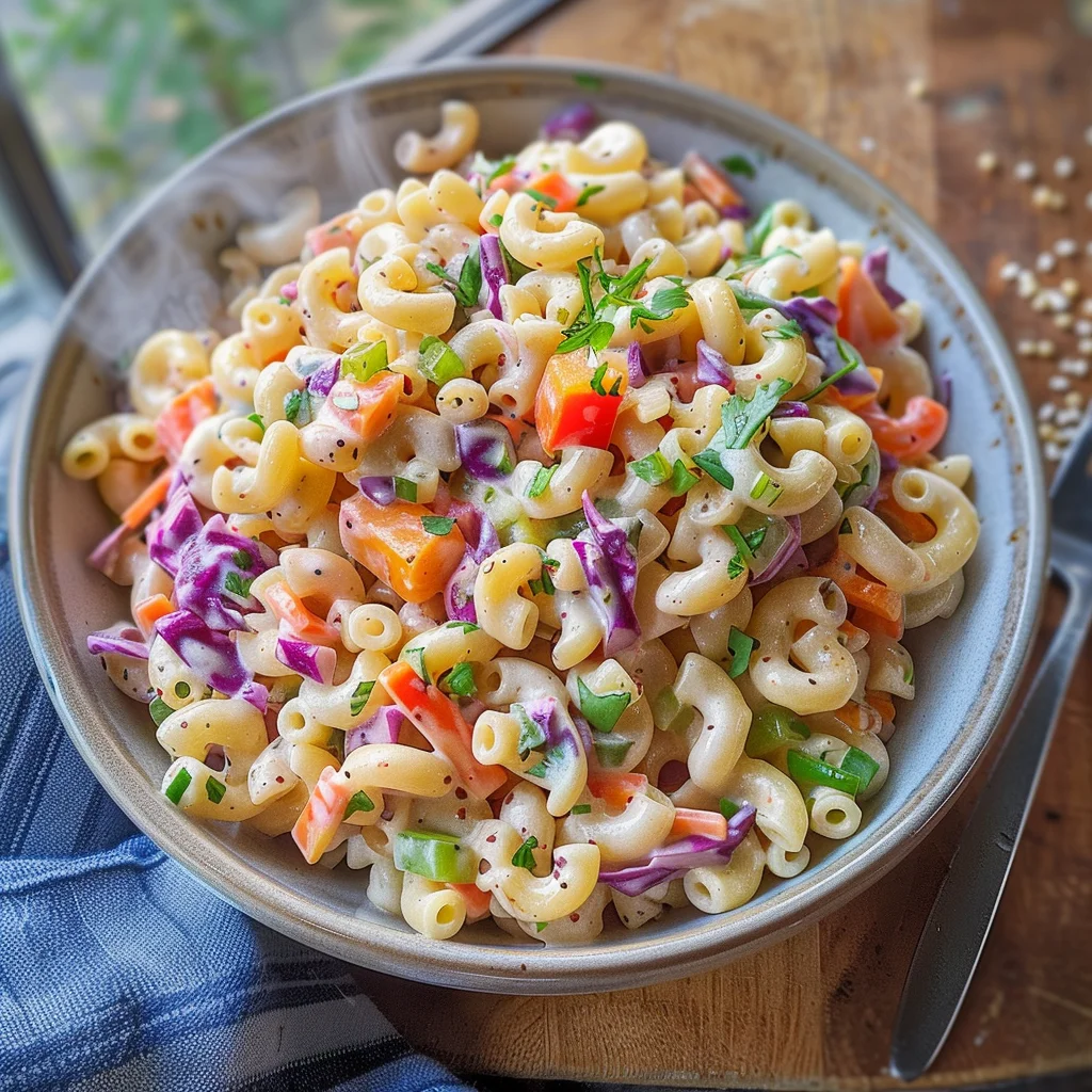 Macaroni Coleslaw Salad