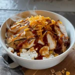 Macro Friendly BBQ Ranch Chicken Bowl with 42g of Protein
