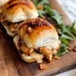Maple Chicken Bacon Sliders